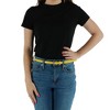CTM Women's Skinny Dress Belt - 3 of 4
