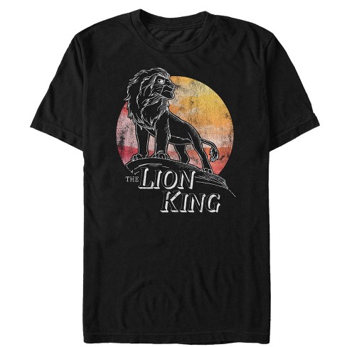 Men's Lion King Artistic King Of Pride Lands T-shirt : Target