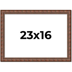 PosterPalooza | 23x16 Modern Bamboo Picture Frame, UV Acrylic, 5 Finishes - 1 of 4