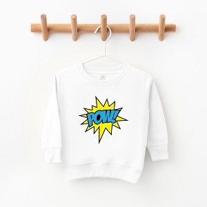 The Juniper Shop Comic Pow Toddler Graphic Sweatshirt - 1 of 2