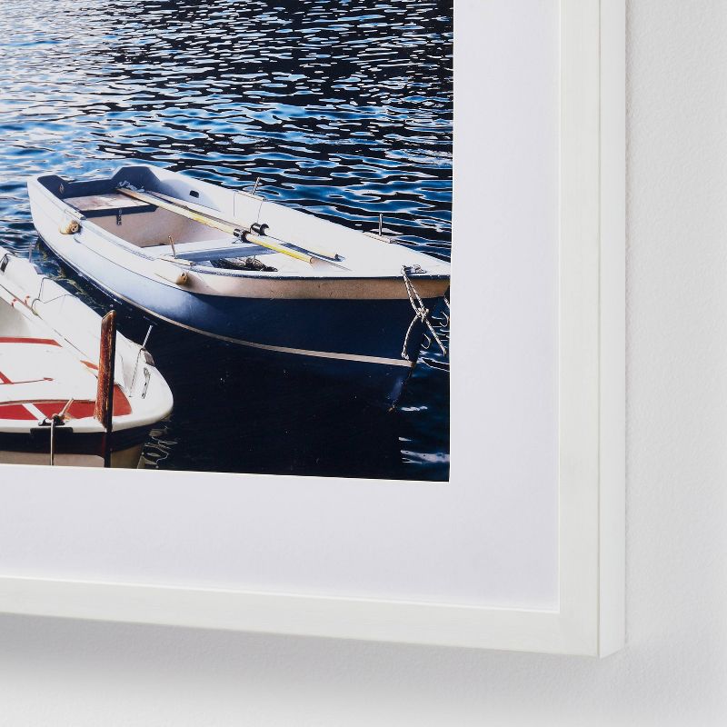 30&#34; x 24&#34; Docked Boats Framed Wall Art - Threshold&#8482; designed with Studio McGee, 4 of 7