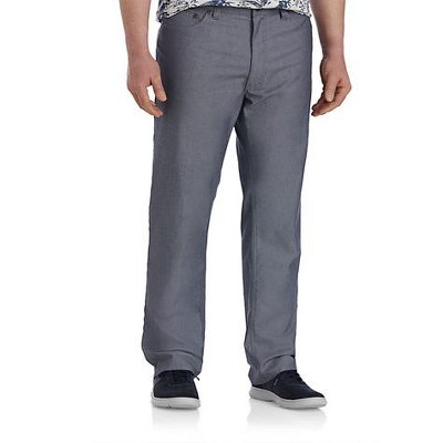 True Nation Chambray 5-Pocket Pants - Men's Big and Tall