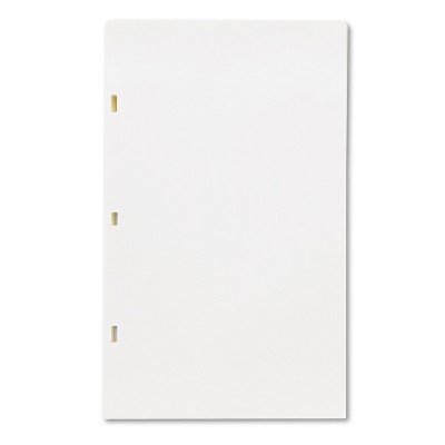 Wilson Jones Looseleaf Minute Book Ledger Sheets Ivory Linen 14 x 8-1/2 100 Sheet/Box 90130