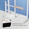 4 - Tier Jewelry Organizer, Large White Storage Tower with Ring Tray for Necklaces, Bracelets, Earrings - 4 of 4