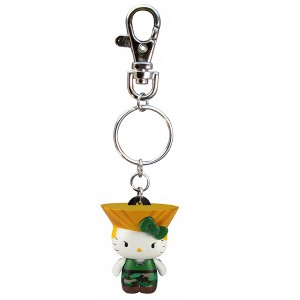Toynami, Inc. Street Fighter X Sanrio Mobile Key Chain Guile - 1 of 3