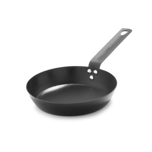 Merten & Storck 8" Open Frypan - Black: Carbon Steel Nonstick, Induction & Gas Compatible, Hand Wash, Lifetime Warranty - 1 of 4
