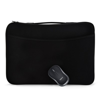 Logitech Laptop Sleeve with Mouse - Black_3