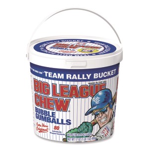 Big League Chew Bubble Gumballs - 80 balls - 1 of 1