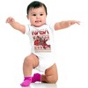Ugly Christmas Pattern NASA Santa Baby Romper Boys or Girls Brisco Brands - 4 of 4