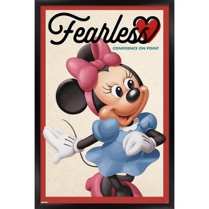 Trends International Disney Minnie Mouse: Good Old Days - Fearless Framed Wall Poster Prints - 1 of 4