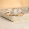 Mantra Jewelry - I Love You More Yellow Gold One Size - 3 of 4