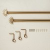 Sunrise Curtain Rod Brass - Opalhouse™ designed with Jungalow™ - 4 of 4