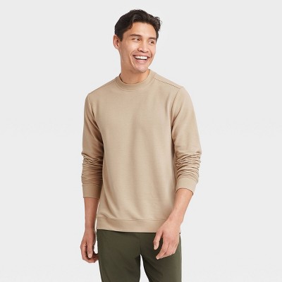 beige sweatshirt men