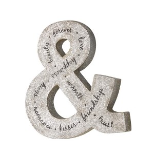 TX USA Corporation Galvanized Wall Ampersand for Home Decoration - 1 of 3