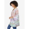 Woman Within Plus Size Bell-Sleeve V-Neck Tunic - 4 of 4