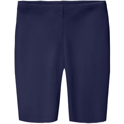 City Threads USA-Made Soft 100% Cotton Girls Long Bike Shorts