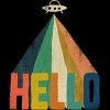 Men's Design By Humans Friendly martian By radiomode T-Shirt - 2 of 4