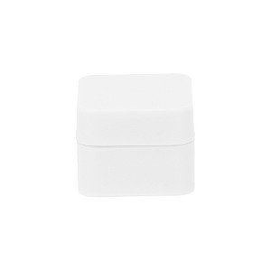 Unique Bargains Portable Square Double Layer Cream Box 1 Pc - 1 of 4