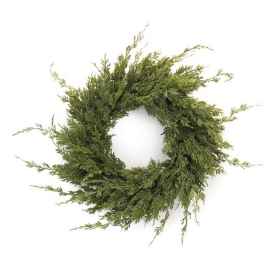 26" Artificial Pine Wreath