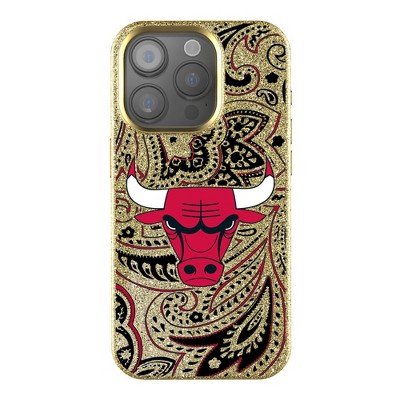 Keyscaper NBA Eastern Conference Teams Paisley Gold Bling Cell Phone Case for Apple iPhone