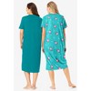 Dreams & Co. Plus Size 2-Pack Long Sleepshirts - 3 of 4