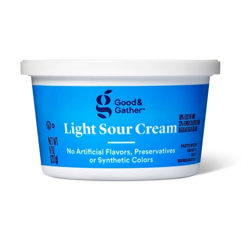 Light Sour Cream - 8oz - Good & Gather™ - image 1 of 3