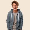 Dalix Donut Embroidered Hoodie Fleece Sweatshirt Zip Front Mens - 3 of 4