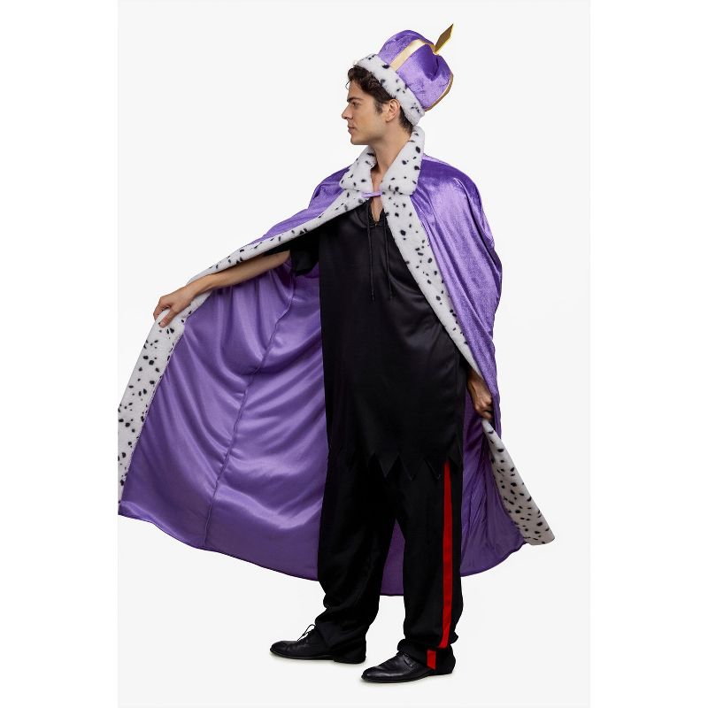 Toynk Royal King Cape and Crown Adult Costume Set | One Size Fits Most, 2 of 6