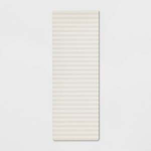 1'8"x5" Low Profile Kitchen Runner Oatmeal Striped - Room Essentials™ - 1 of 4