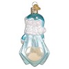 Old World Christmas Blown Glass Ornament for Christmas Tree, Baby Boy's 1st Santa Lovey - 2 of 4