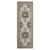 Washable Vintage Area Rug Oriental Floral Print Throw Carpet Boho Accent Throw Rugs - 2 of 4