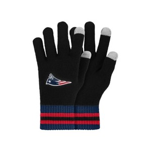 NFL New England Patriots Nightwave Big Logo Knit Glove - 1 of 3