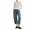 Women's Lace Bottom Pointelle Knit Cardigan - Aaron & Amber - 3 of 3