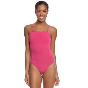 Sporti HydroLast Solid Thin Strap One Piece Swimsuit (22-44) - 1 of 4
