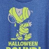Women's - Peanuts - Halloween Bound Glow In The Dark Short Sleeve Graphic T-Shirt - 2 of 4