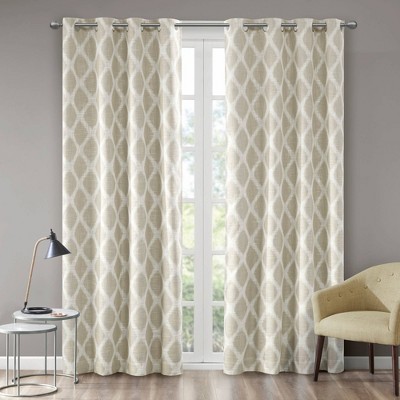 Etro Printed Ikat Blackout Curtain Panel