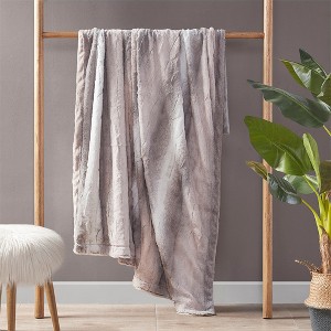 NicBex 60x70 Inch Oversized Faux Fur Throw Fuzzy Cozy Luxury Blanket for Bed Chair Couch - 1 of 4