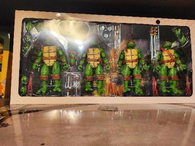 NECA Toys TMNT Jim Lawson Figure 4-Pack Review