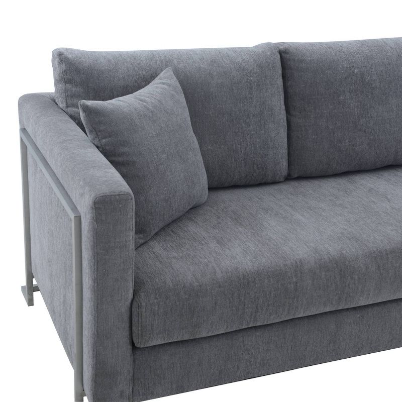 Heritage Fabric Upholstered Sofa - Armen Living, 5 of 9