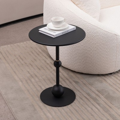 NicBex Metal Accent Table Oil Rubbed Bronze Finish, Contemporary Side Table for Living Room, Entryway