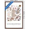 Trends International Reinders: Estetique - Le Paradis Esthétique Framed Wall Poster Prints - 3 of 4