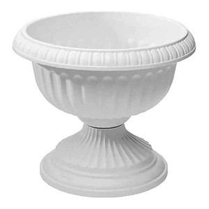 Novelty Grecian Plastic Indoor/Outdoor Urn Planter - 1 of 3