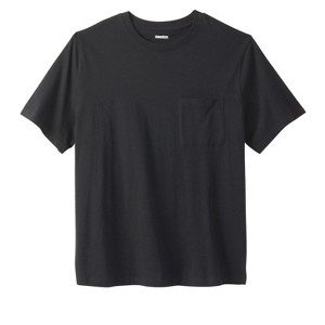 KingSize Shrink-Less Lightweight Pocket Crewneck T-Shirt - 1 of 4