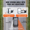 VEVOR Towing Mirrors, Left & Right Pair Set for Chevrolet Silverado (1988-1998)/GMC, Tow Mirror with Plane and Convex Glass, Black - 4 of 4