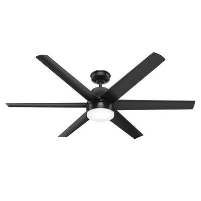 Photo 1 of 60" Skysail Indoor/Outdoor Ceiling Fan with Light Kit and Wall Control (Includes LED Light Bulb) - Hunter Fan