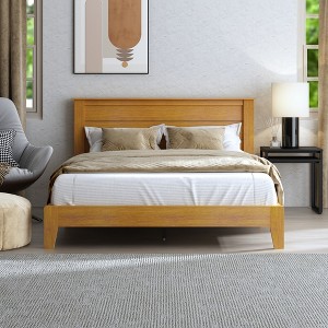 Galano Tiena Lencia Platform Bed with Headboard - 1 of 4