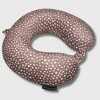 French Connection Memory Foam Travel Neck Pillow with Washable Cover - Luxury Neck Pillows for Travel (Polka Dot) - 4 of 4