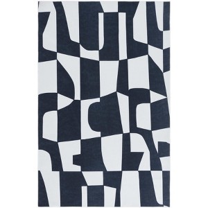 Malibu MBU827 Power Loomed Machine Washable Skid-Resistant Indoor Rugs - Safavieh - 1 of 4