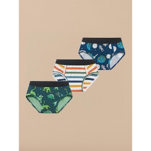 Boys MeUndies UltraModal™ Kids Core Boys Brief 3-Pack | George to the Moon Pack - 1 of 4