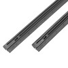 Unique Bargains 3 Section Rubber Windshield Wiper Blade Refills for Car 2 Pcs - 3 of 4